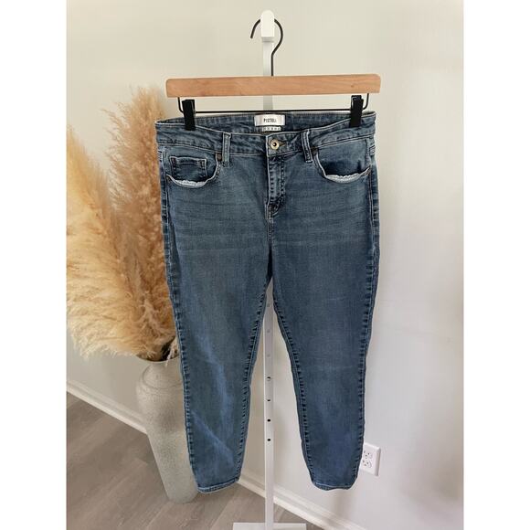 Pistola High Rise Skinny Jeans Size 30 Medium Wash Casual Denim - Picture 7 of 13